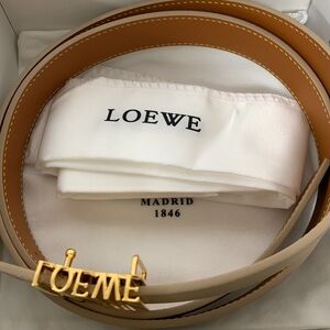 Elegant Gold and Cream Women's Belt